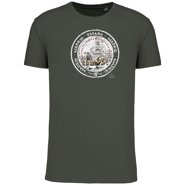 T-Shirt Algodão Biológico Sello Cibeles