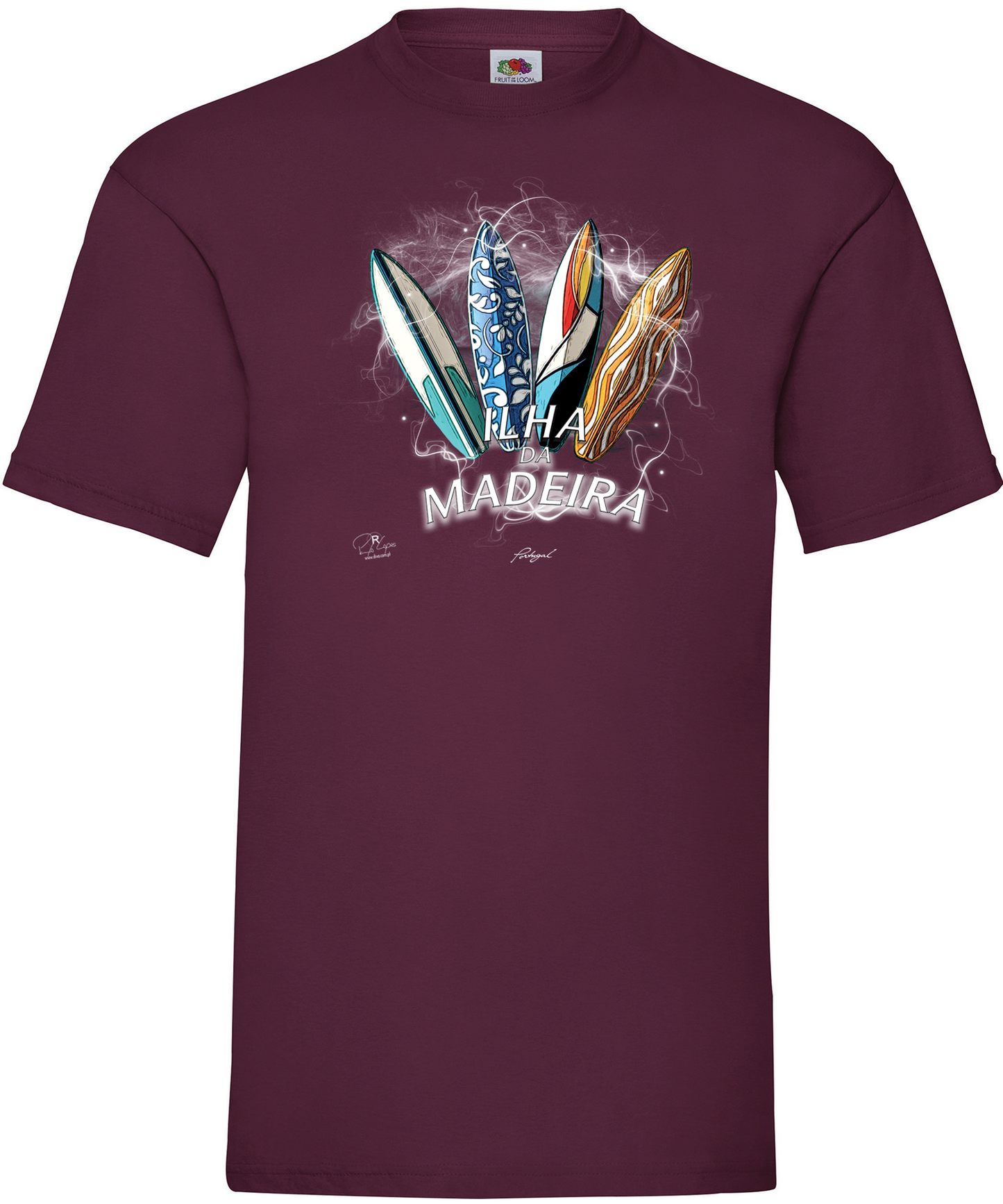 T-shirt Surfboards Ilha da Madeira