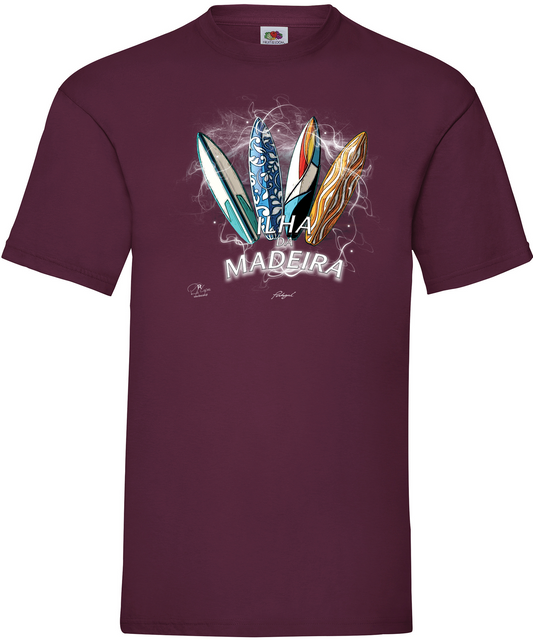 T-shirt Surfboards Ilha da Madeira