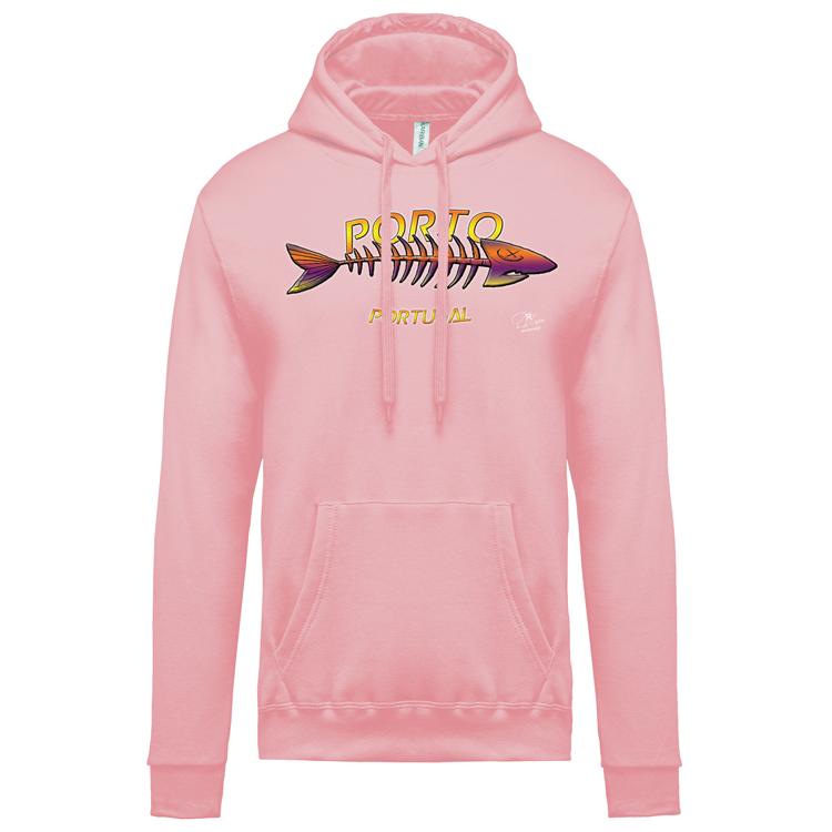 Sweatshirt Kariban com Capuz Espinha Porto