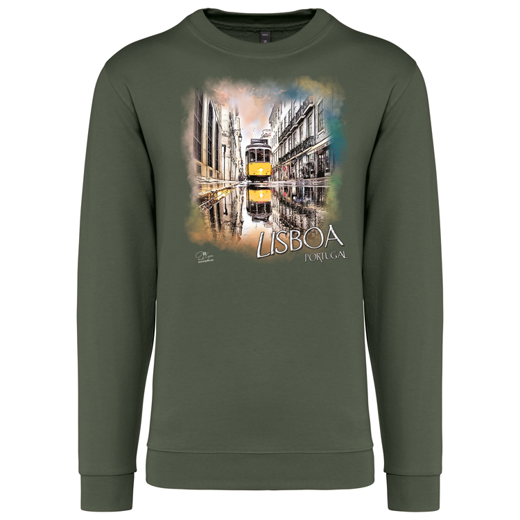 Sweatshirt Kariban sem Capuz Espelho Lisboa