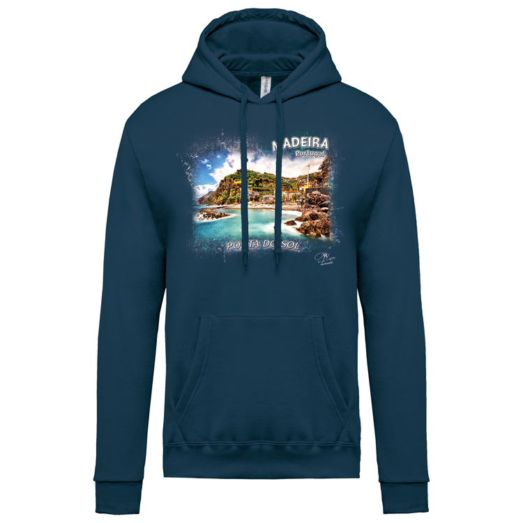 Sweatshirt Kariban com Capuz Ponta do Sol