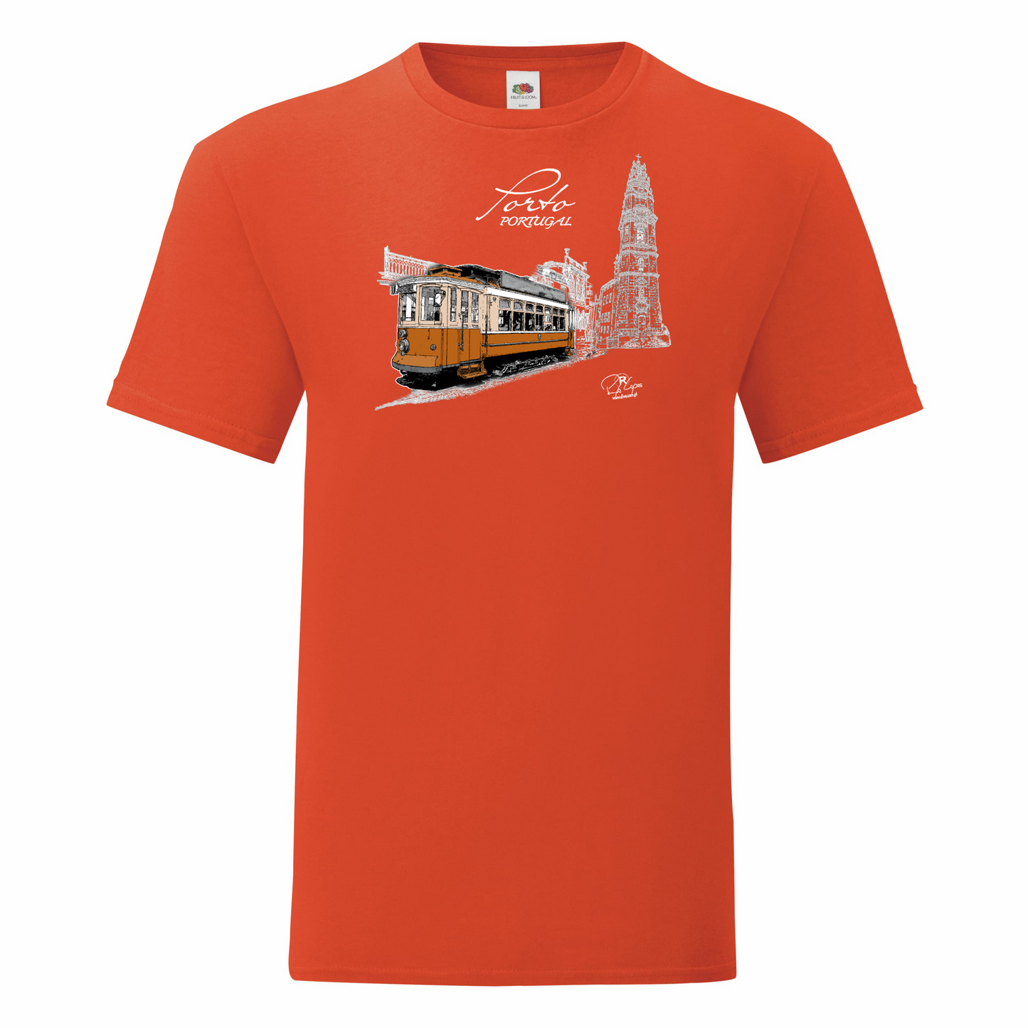 T-shirt Fruit of the Loom, Iconic, 150g, Clérigos