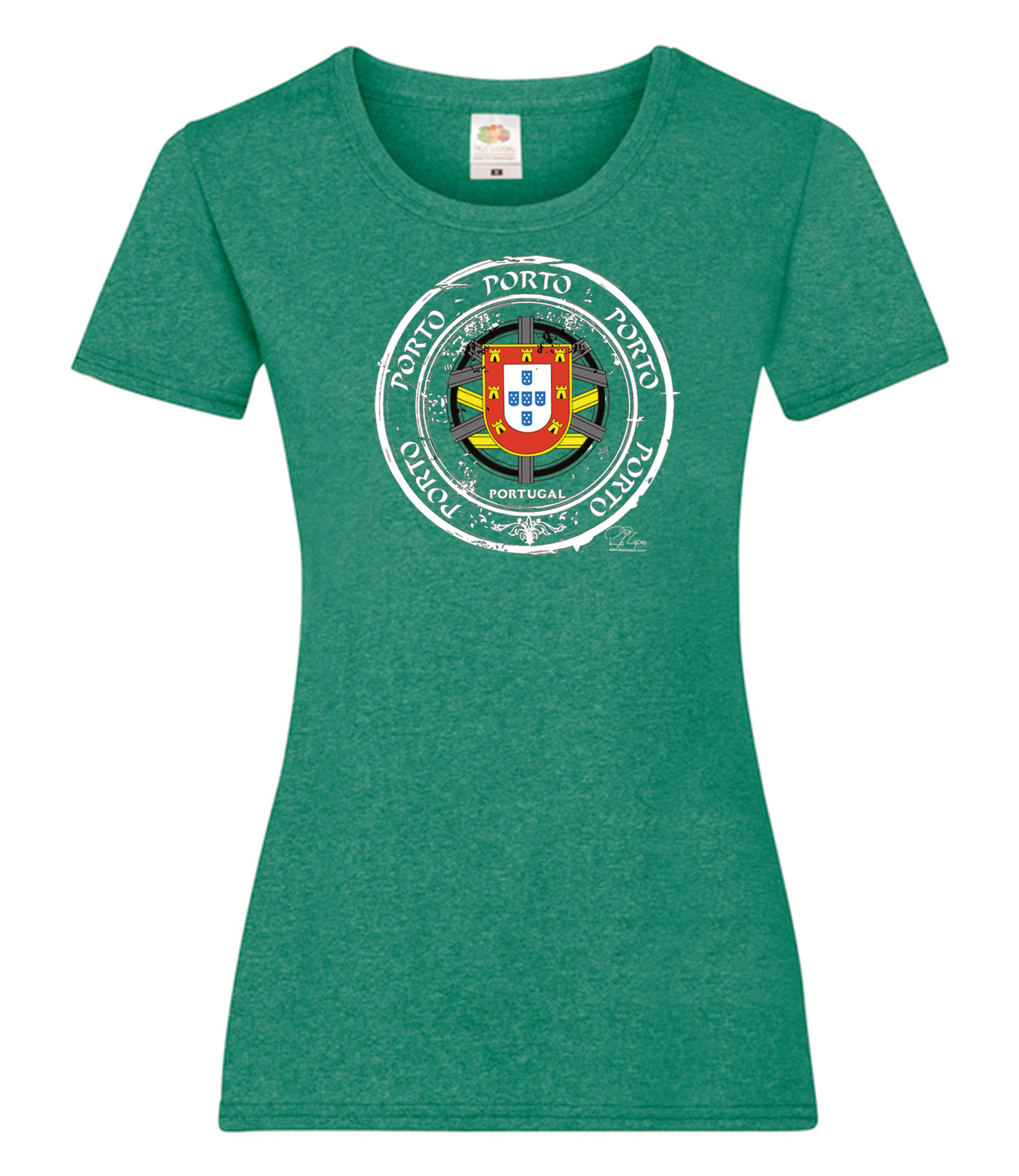 T-shirt Senhora Selo Escudo Porto