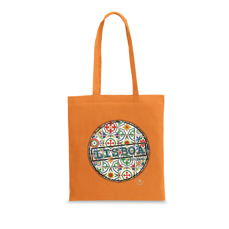 Saco Algodão 140g Pin Lisboa