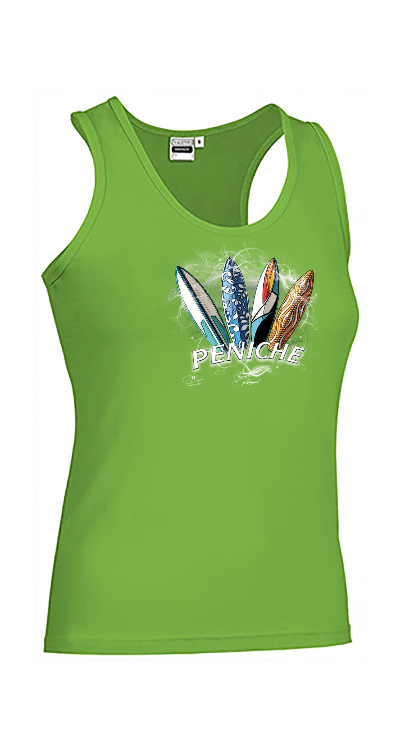 T-shirt Alças Senhora Surfboards Peniche