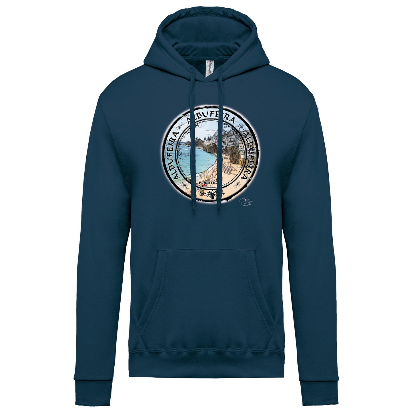 Sweatshirt Kariban com Capuz Selo Albufeira