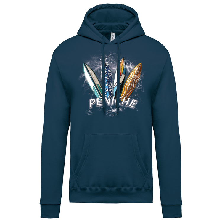 Sweatshirt Kariban com Capuz Surfboards Peniche