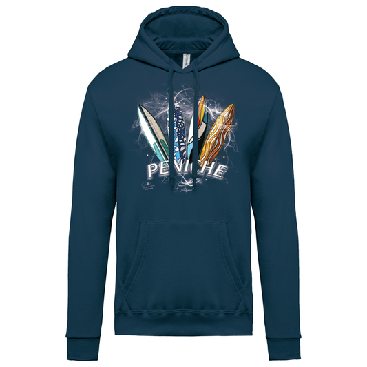 Sweatshirt Kariban com Capuz Surfboards Peniche
