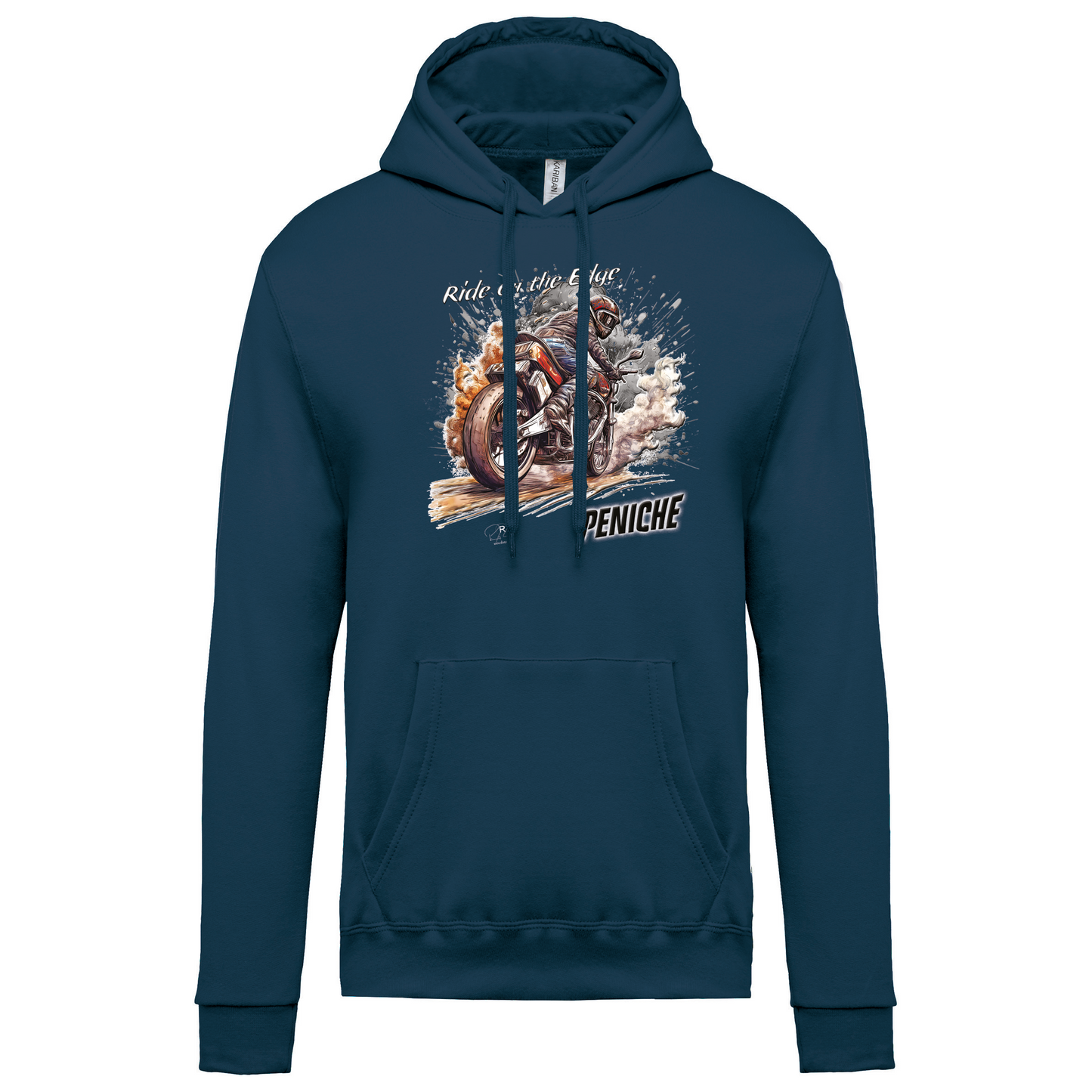 Sweatshirt Kariban com Capuz Ride on the Edge Peniche
