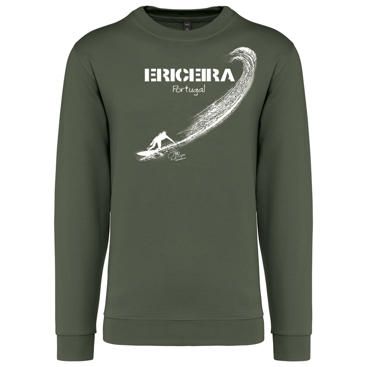 Sweatshirt Kariban sem Capuz Surf Ericeira