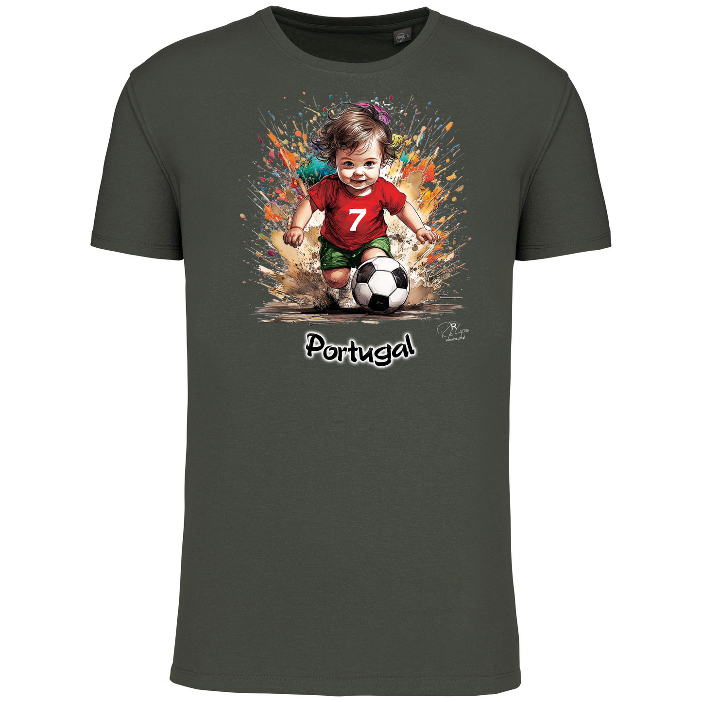 T-Shirt Algodão Biológico 7 Portugal