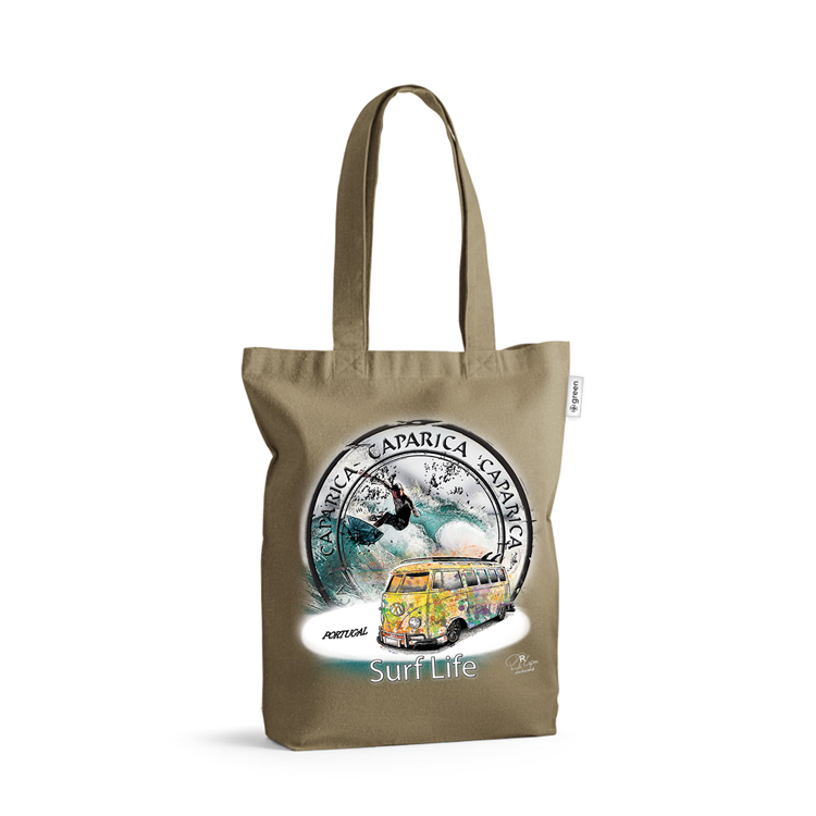 Sacos de Algodão Ecológico 220g Surf Life Caparica