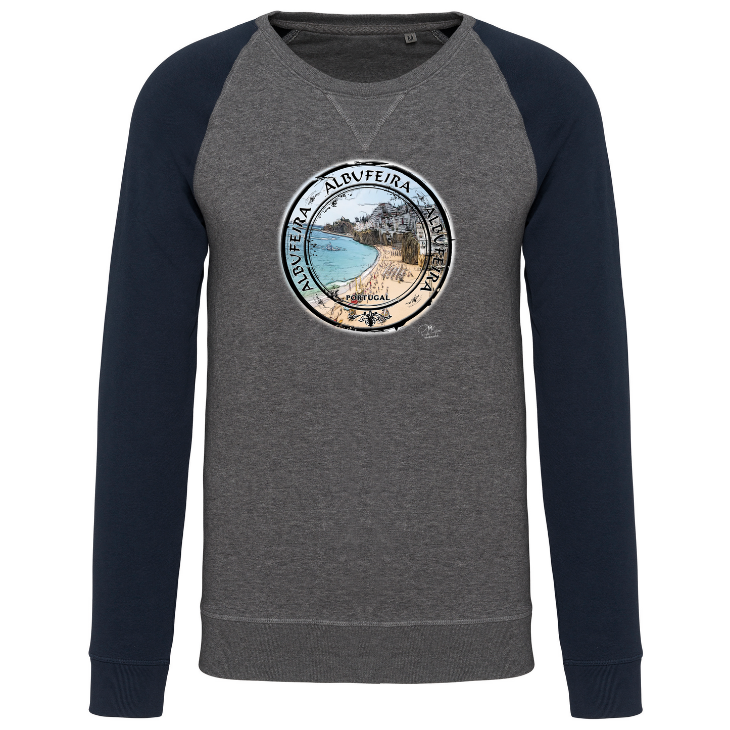 Sweatshirt Bicolor sem capuz Selo Albufeira
