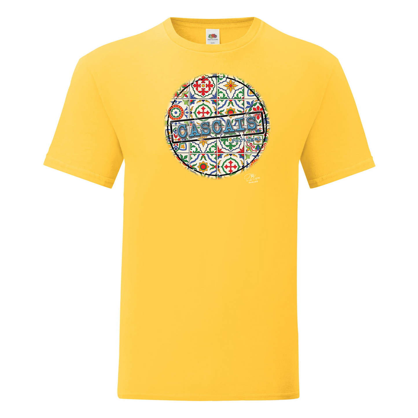T-shirt Fruit of the Loom, Iconic, 150g, Pin Cascais