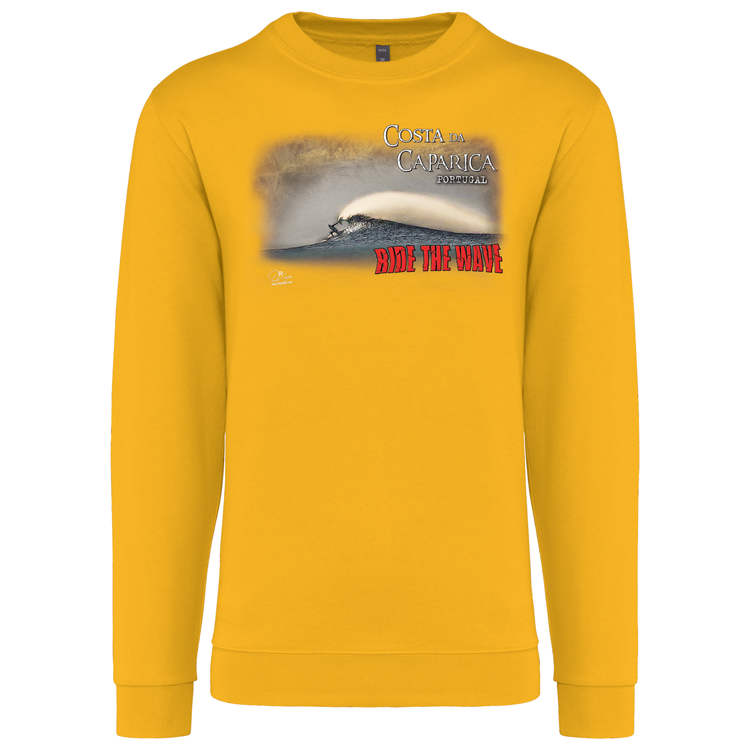 Sweatshirt Kariban sem Capuz Ride the Wave Costa da Caparica