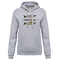 Sweatshirt Kariban com Capuz Duas Sardinhas Coimbra