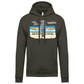 Sweatshirt Kariban com Capuz Pegadas Tavira