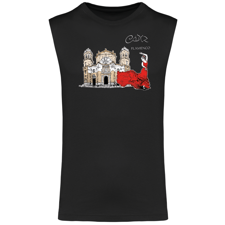 T-shirt Alças Cádiz Flamenco