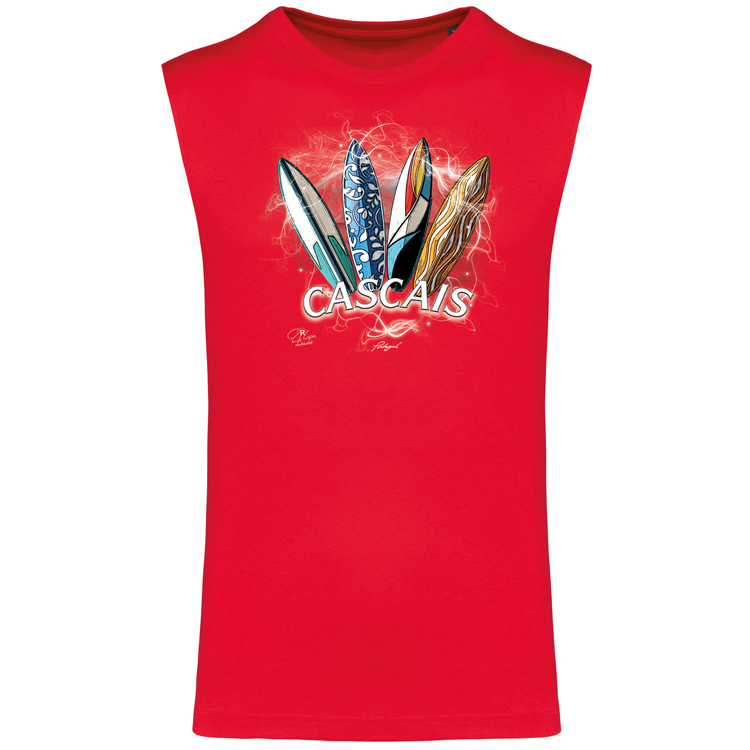 T-shirt Alças Surfboards Cascais