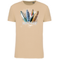 T-Shirt Algodão Biológico Surfboards Nazaré