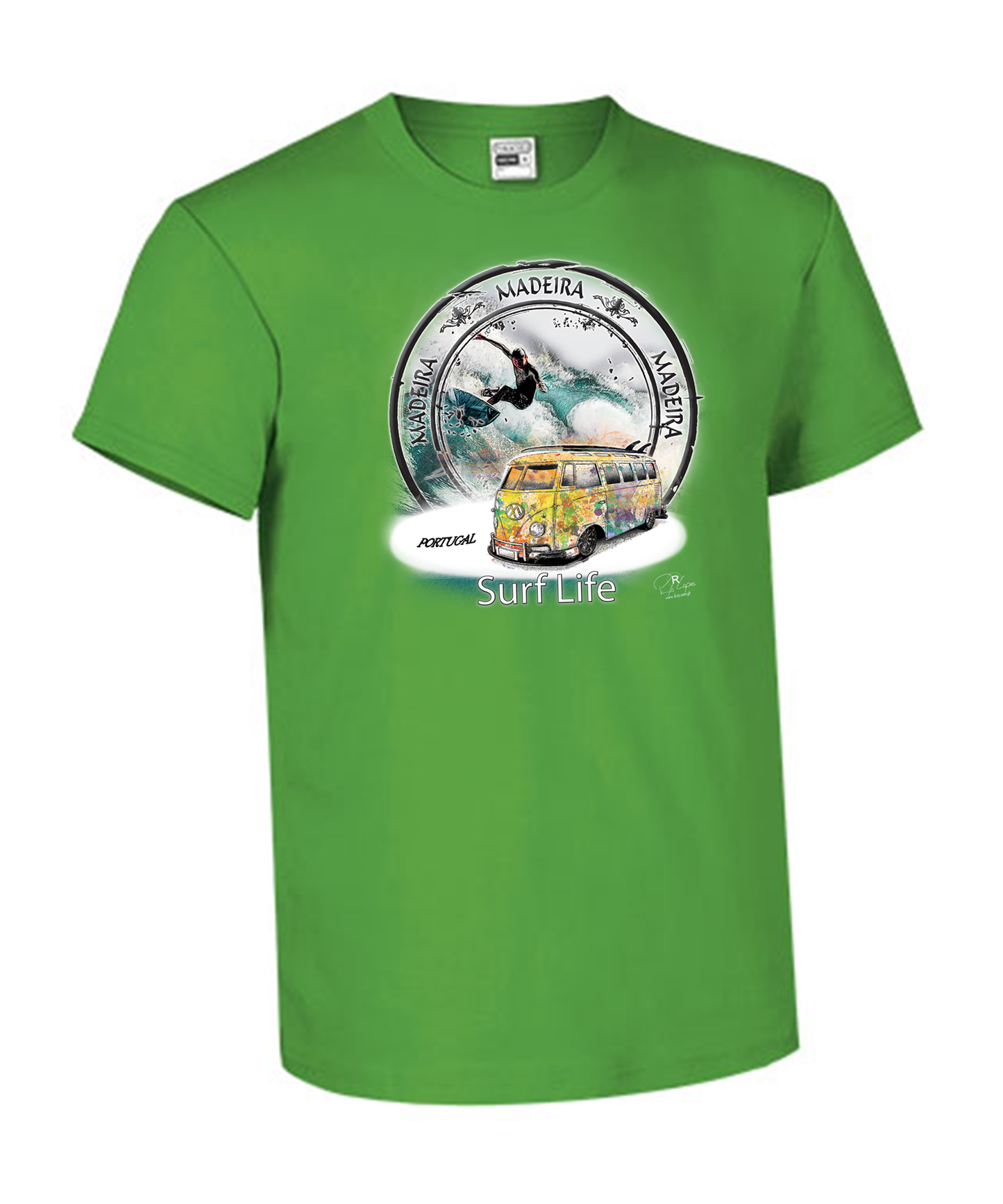 T-shirt Kids Surf Life Ilha da Madeira