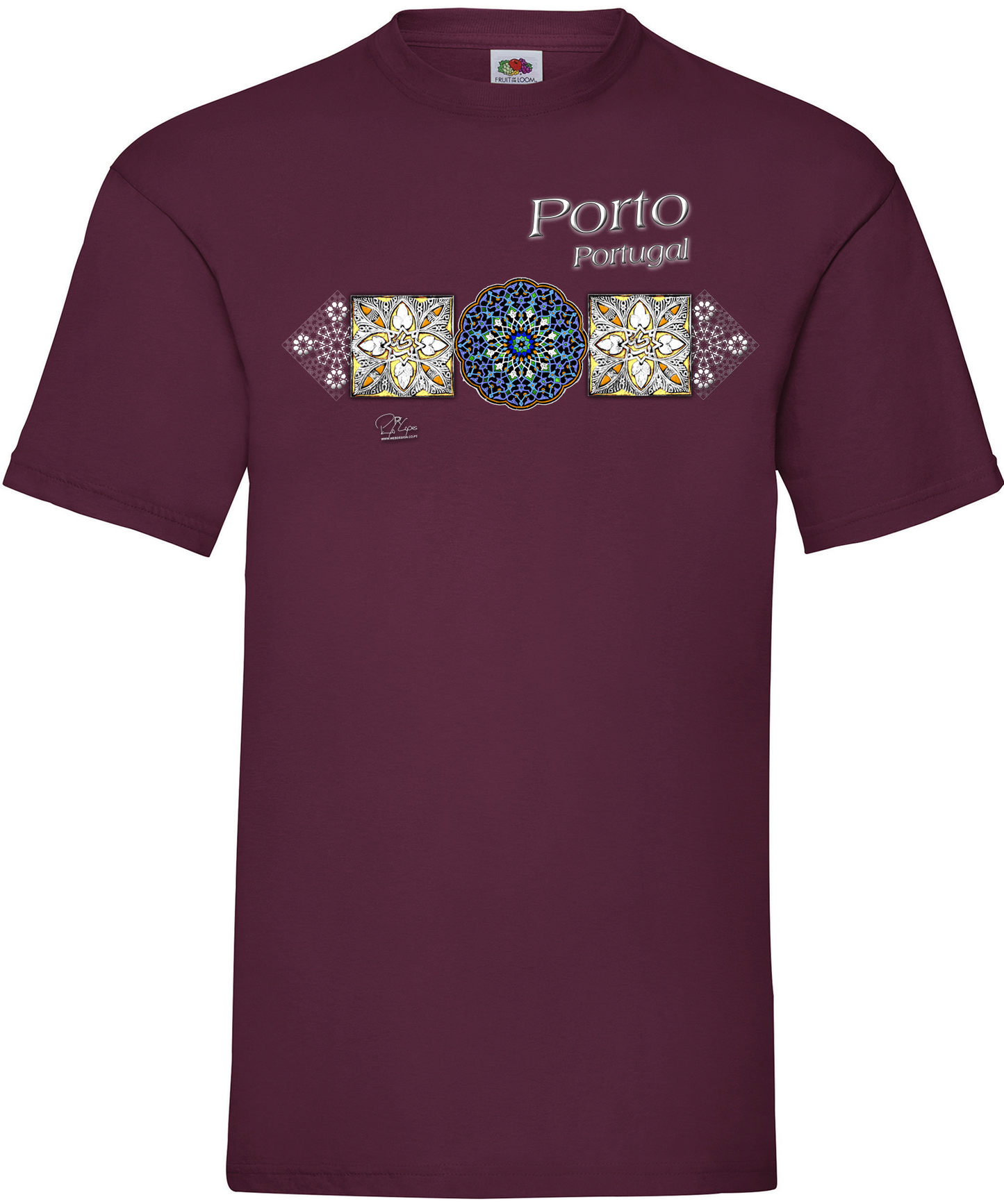 T-shirt Azulejo Árabe Porto