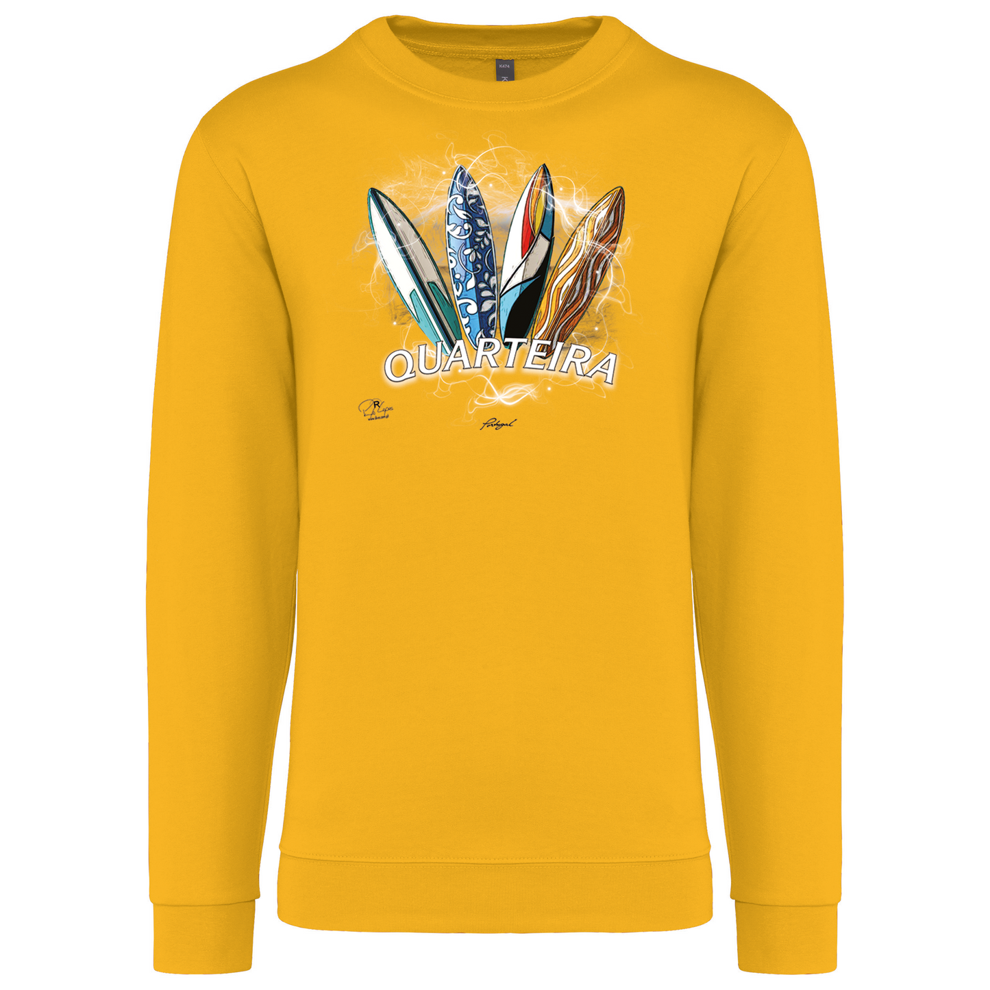 Sweatshirt Kariban sem Capuz Surfboards Quarteira