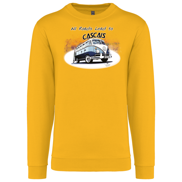 Sweatshirt Kariban sem Capuz All Roads Lead to Cascais
