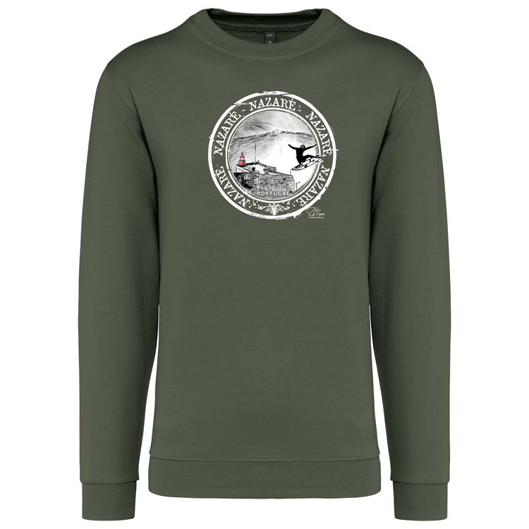 Sweatshirt Kariban sem Capuz Selo Nazaré