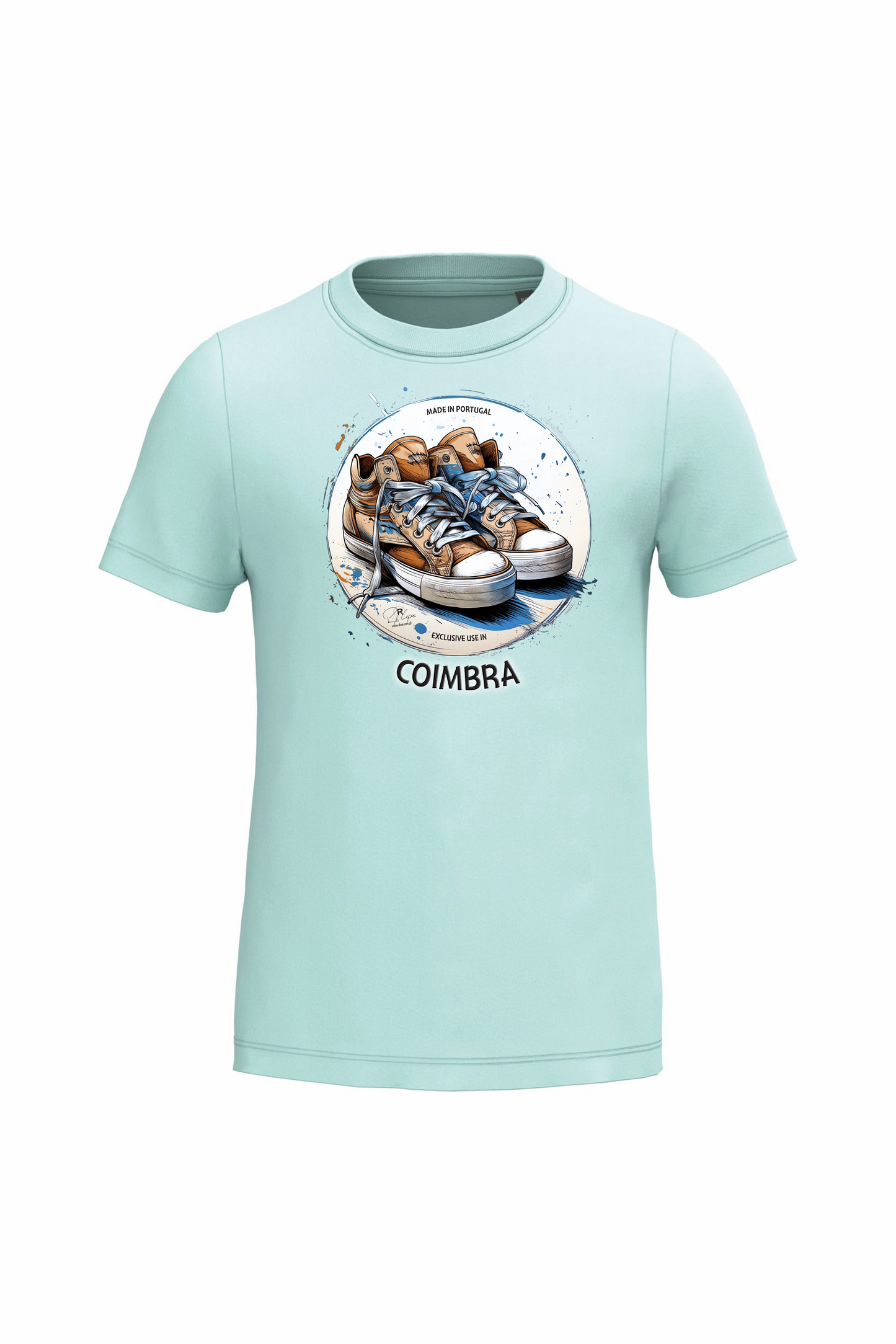 T-shirt de Criança Kariban Exclusive Coimbra
