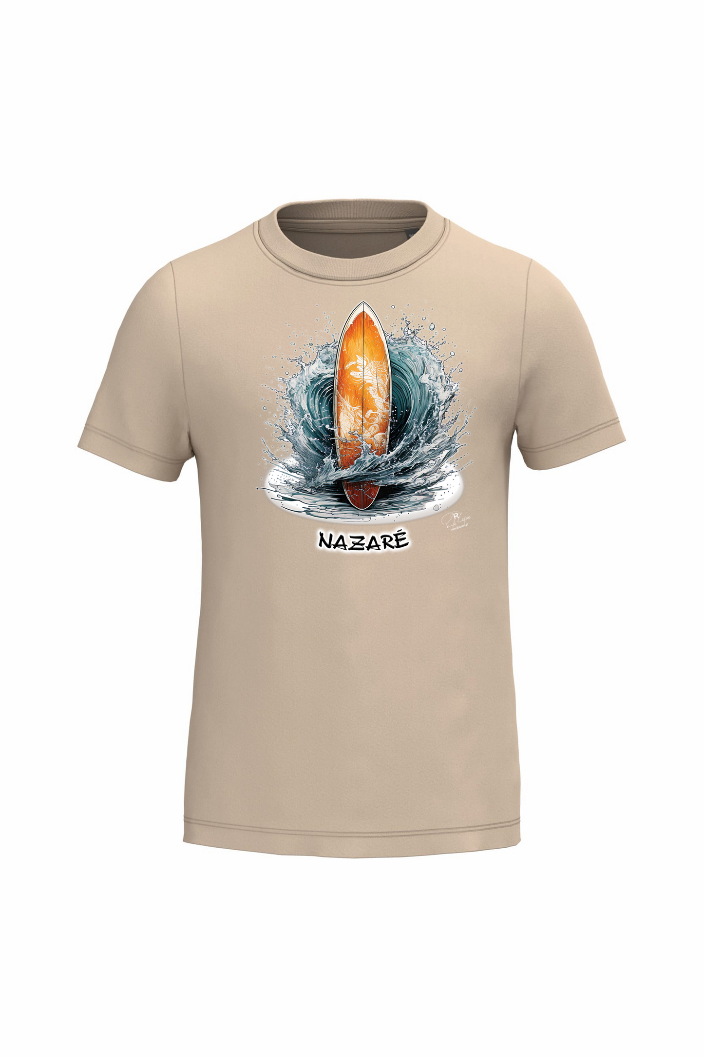 T-shirt de Criança Kariban Prancha Nazaré
