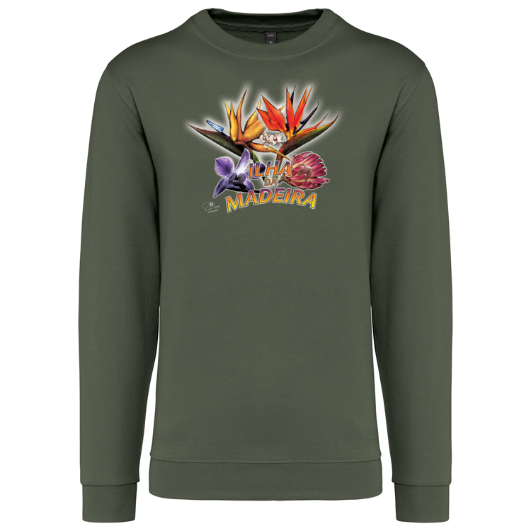 Sweatshirt Kariban sem Capuz Estrelícias