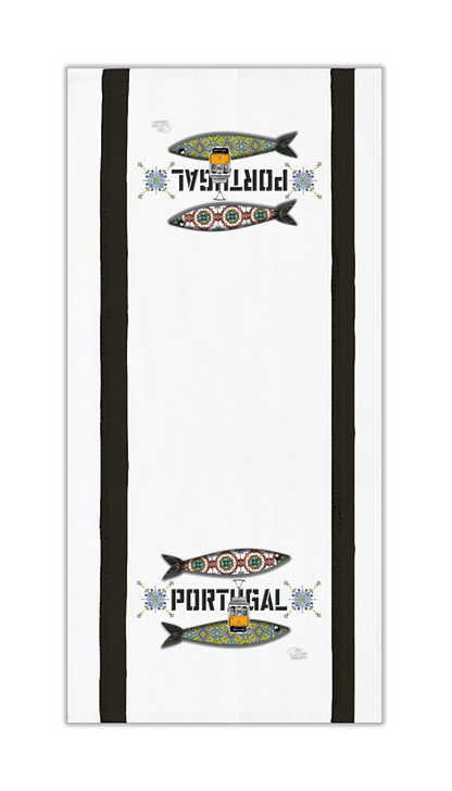 Panos de Cozinha 2 Sardinhas Coimbra
