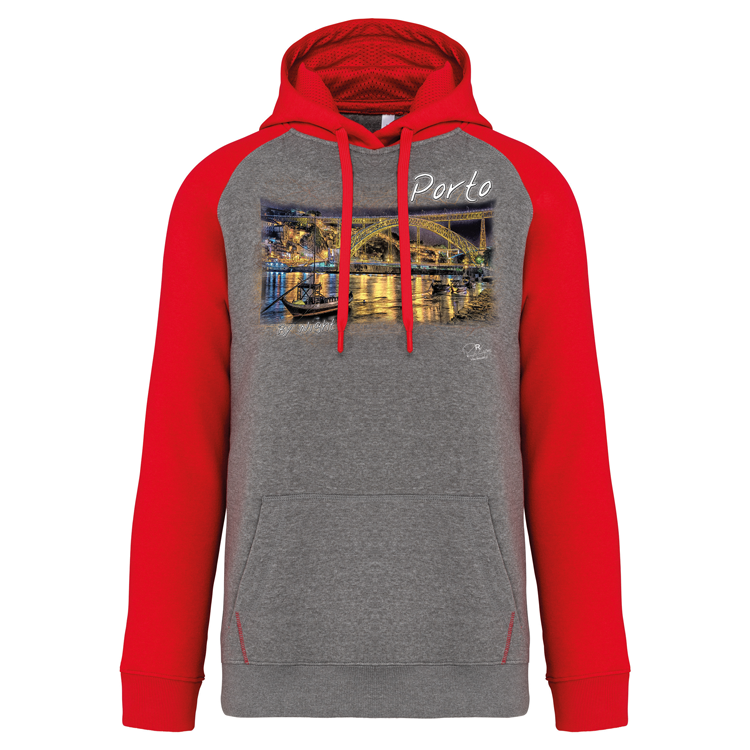 Sweatshirt com capuz Porto by Night