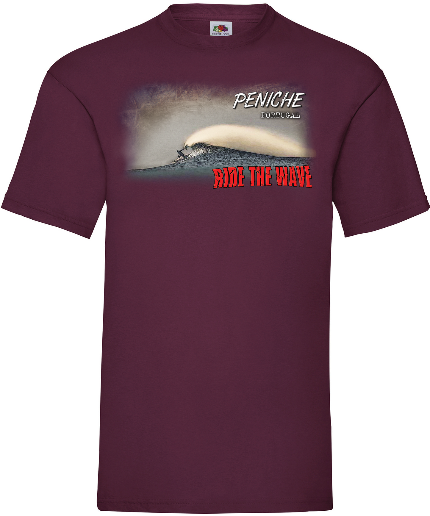 T-shirt Ride the Wave Peniche