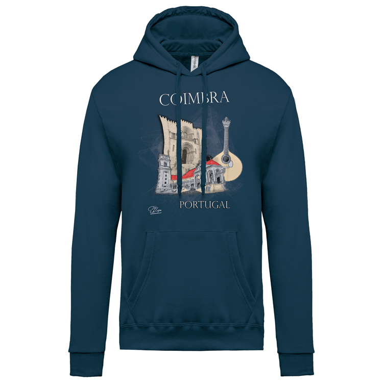 Sweatshirt Kariban com Capuz Sé de Coimbra