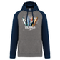 Sweatshirt Bicolor com capuz Surfboards Olhão