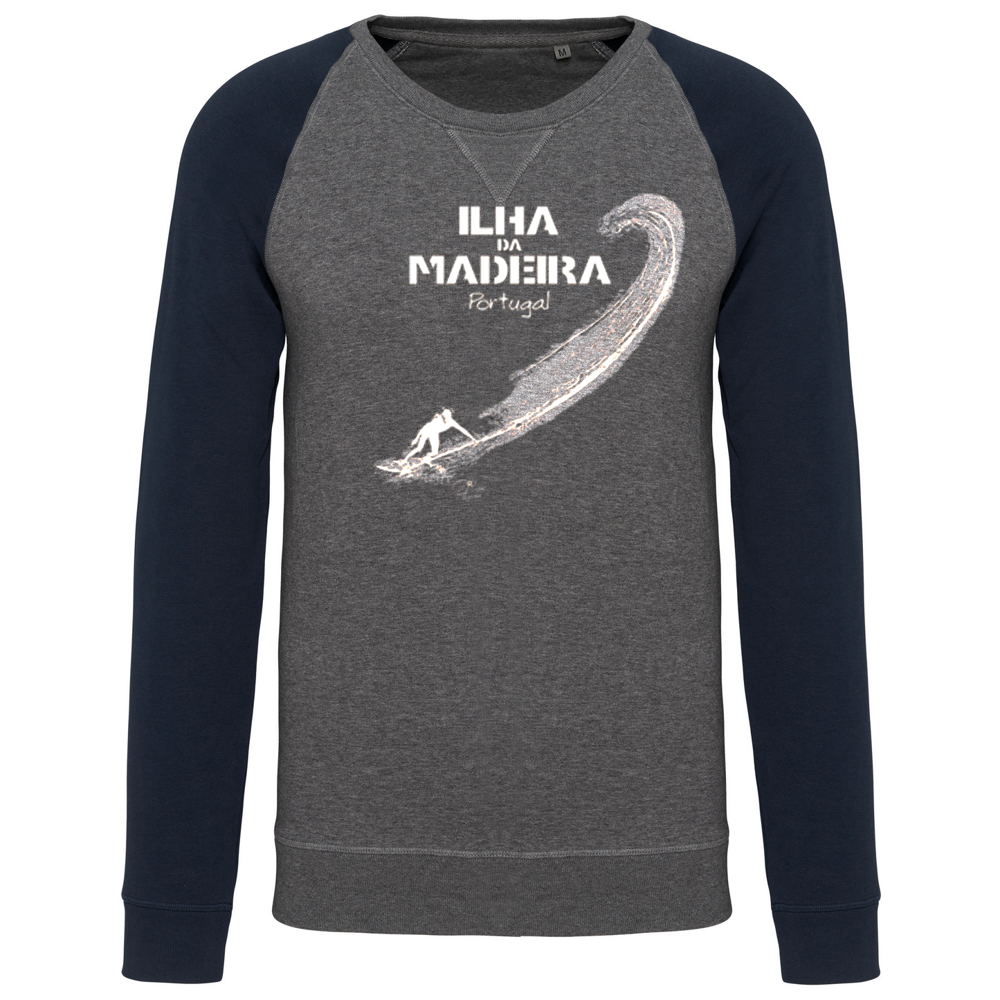 Sweatshirt Bicolor sem capuz Surf Ilha da Madeira