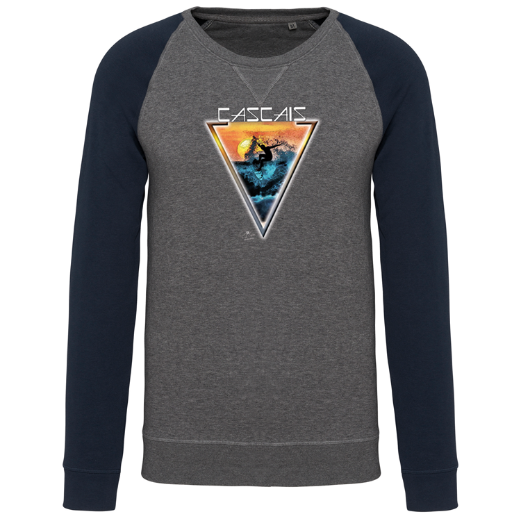 Sweatshirt Bicolor sem capuz Sunset Cascais