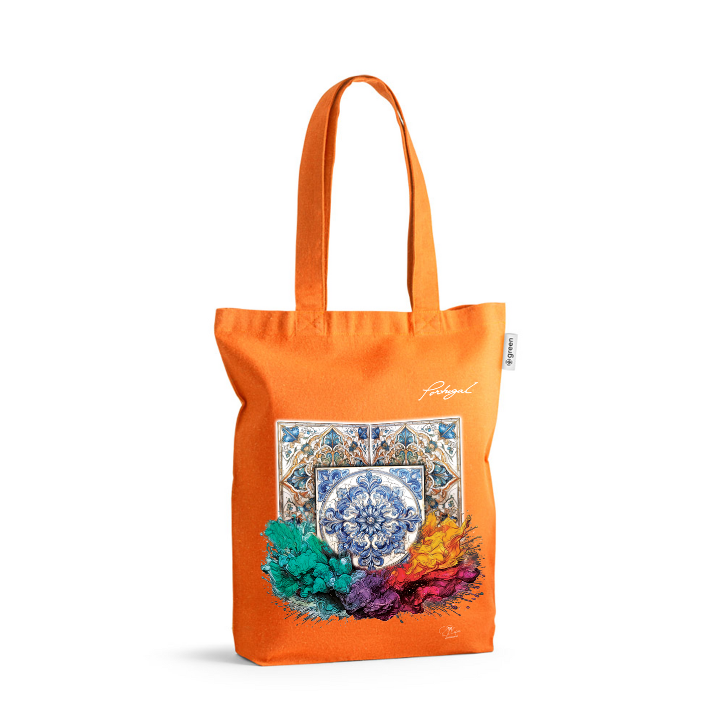 Sacos de Algodão Ecológico 220g Azulejos 1