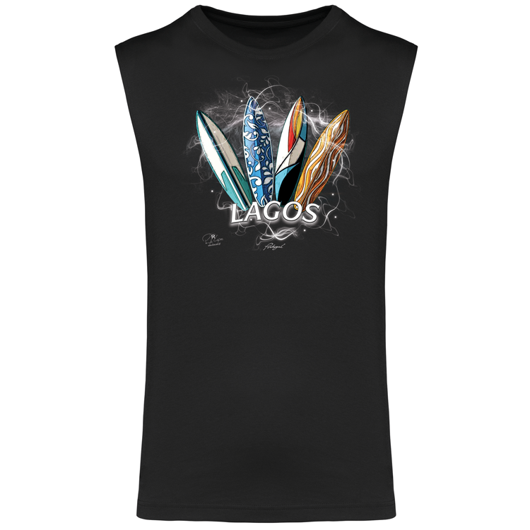 T-shirt Alças Surfboards Lagos