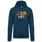 Sweatshirt Kariban com Capuz Madeira Flowers