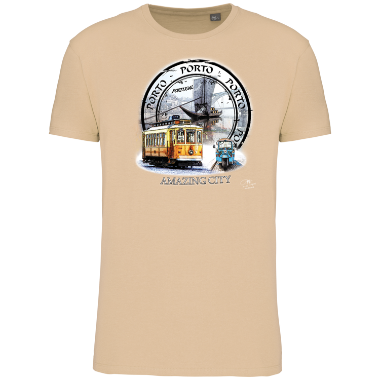 T-Shirt Algodão Biológico Amazing City Porto