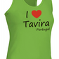 T-shirt Alças Senhora I Love Tavira
