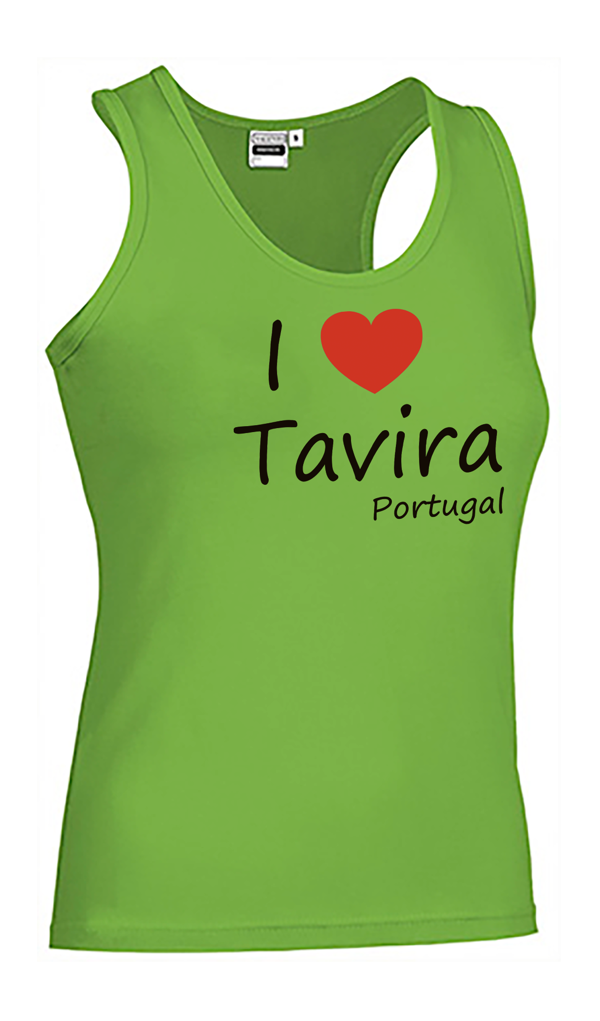 T-shirt Alças Senhora I Love Tavira
