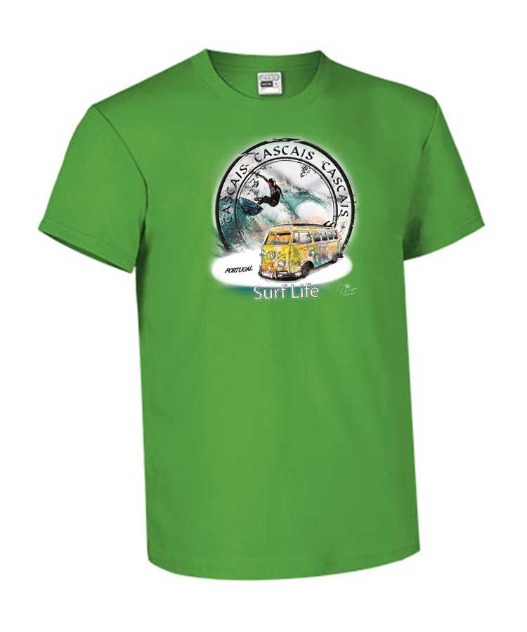 T-shirt Kids Surf Life Cascais