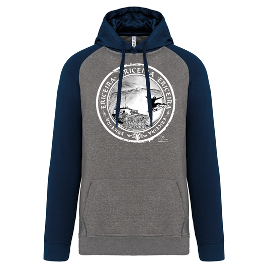 Sweatshirt Bicolor com capuz Selo Ericeira