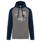 Sweatshirt Bicolor com capuz Carreira 22