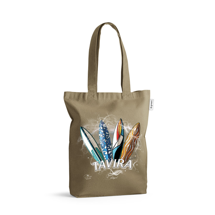 Sacos de Algodão Ecológico 220g Surfboards Tavira